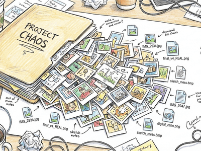 Messy project folder